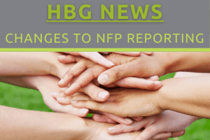 Change to NFP Reporting Process